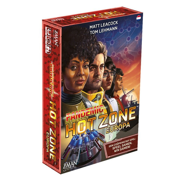 Asmodee Pandemic Hot Zone Europa NL