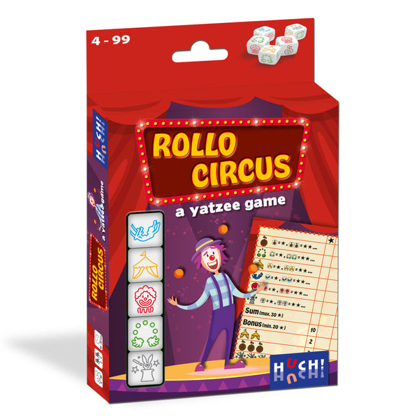 Rollo Yatzee - Circus Dobbelspel