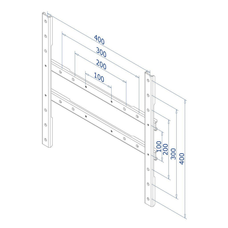 Newstar FPMA-VESA425 Verloopplaat Zwart