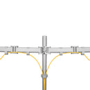 Newstar NM-D135DSILVER Flatscreen Bureausteun Zilver