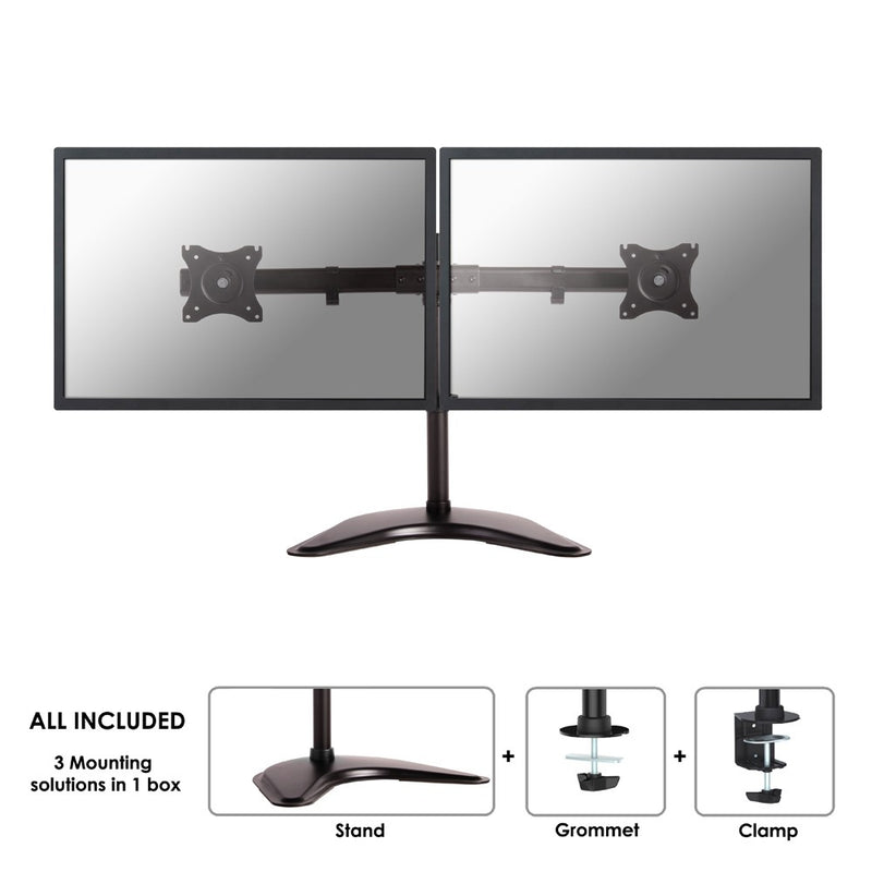 Newstar NM-D335DBLACK Flatscreen Bureausteun Zwart