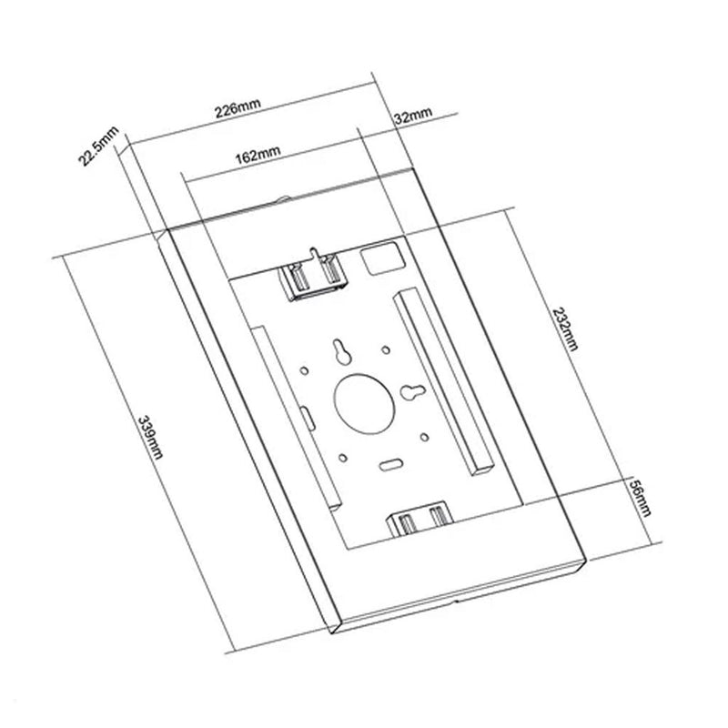 Neomounts WL15-650WH1 Wand-Tablethouder Wit