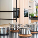 Sola Pannenset Mirage 4-delig RVS Alle Warmtebronnen