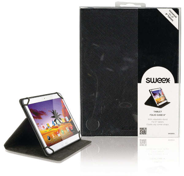 Sweex SA320V2 Tablet Folio Case 8" Black