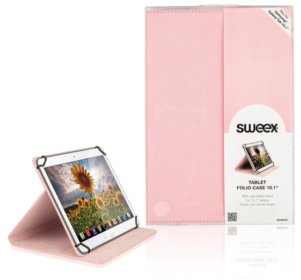 Sweex SA364V2 Tablet Folio Case 10.1" Pink