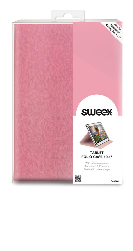 Sweex SA364V2 Tablet Folio Case 10.1" Pink