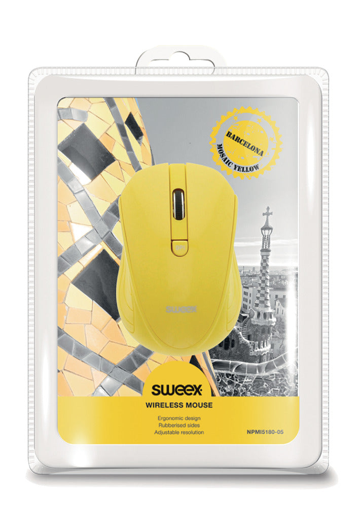 Sweex NPMI5180-05 Draadloze Muis Barcelona