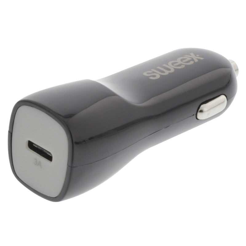 Sweex CH-013BL Autolader 1-uitgang 3.0 A Usb-c Zwart