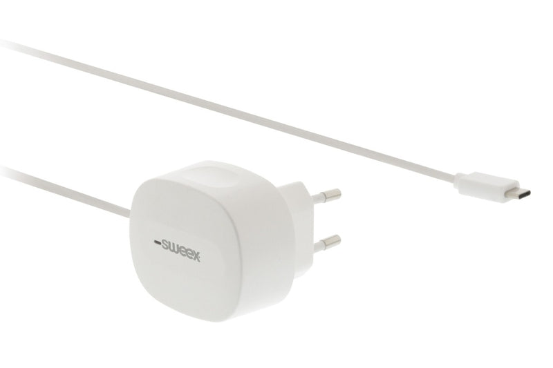 Sweex CH-005WH Lader 3.0 A Usb-c Wit