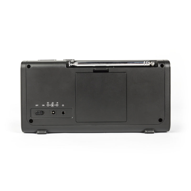 Sweex SWDABR100BK Draagbare Dab+ Radio Dab+ / Fm Zwart