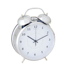NeXtime NE-5113ZI Wekker Dia. 23 Cm, Metaal, Zilver, 'Wake Up'