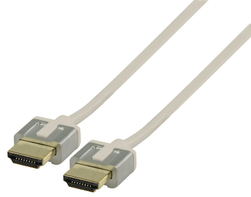 Profigold Prom1211 High Speed Hdmi-kabel met Ethernet Hdmi-connector - Hdmi-connector 1,00 M Wit