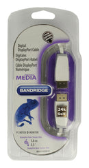 Bandridge Bbm37000w10 Digitale Displayport Kabel 1,00 M