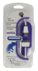 Bandridge Bbm39100w20 Synchronisatie- en Oplaadkabel voor Ipod/iphone/ipad