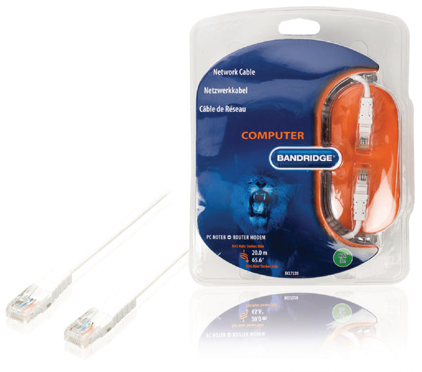 Bandridge BCL7220 Multimedia Netwerk Kabel 20.0 M