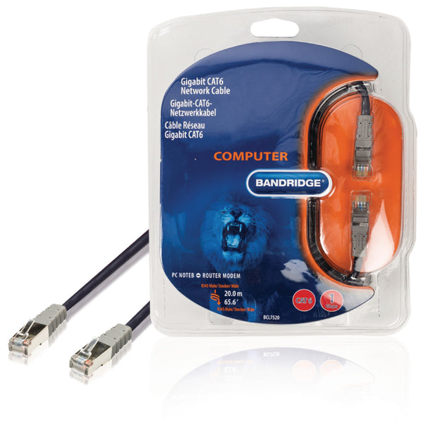 Bandridge BCL7520 Multimedia-netwerkkabel Cat6 20.0 M