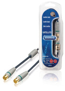 Bandridge BVL9303 Antennekabel F-male Quick - F-male Quick 3.00 M Wit