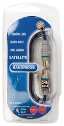 Bandridge BVL9305 Antennekabel F-male Quick - F-male Quick 5.00 M Wit