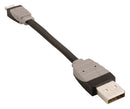 Bandridge BBM39300B01 Data En Oplaadkabel Apple Lightning - A Male 0.10 M Zwart