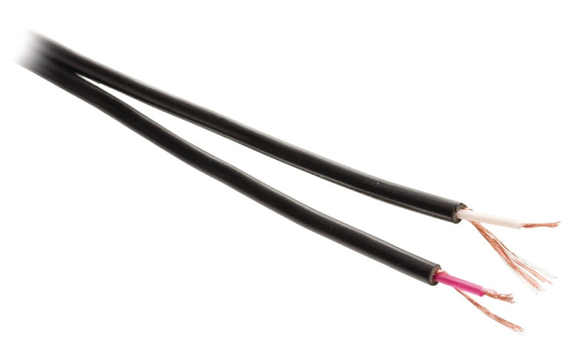 Bandridge LC3216 Stereo Audiokabel Op Haspel 2x 0.14 Mm² 100 M Zwart