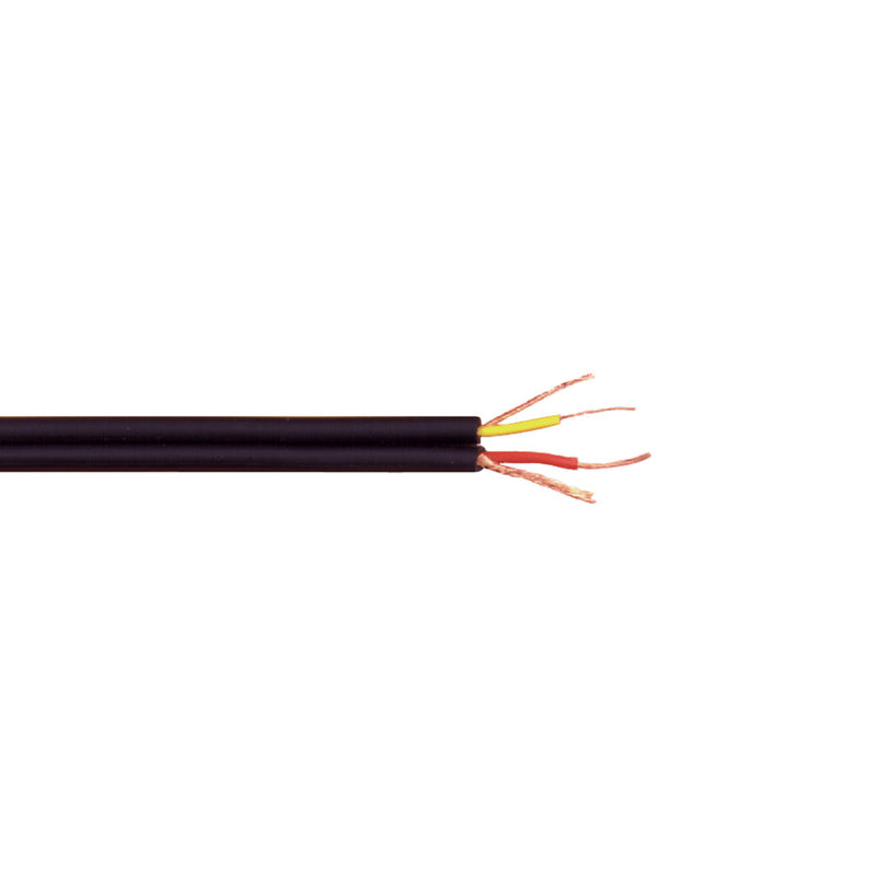 Bandridge LC3216 Stereo Audiokabel Op Haspel 2x 0.14 Mm² 100 M Zwart