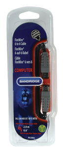 Bandridge Bcl6002 Firewire 6 Naar 6 Kabel 2.0 M