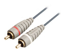 Bandridge BAL4205 Stereo Audiokabel 2x Rca Male - 2x Rca Male 5.00 M Blauw