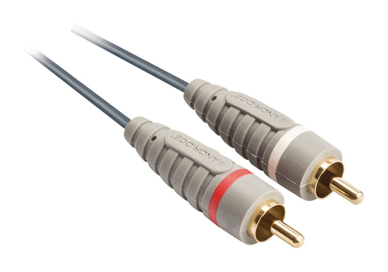 Bandridge BAL4205 Stereo Audiokabel 2x Rca Male - 2x Rca Male 5.00 M Blauw