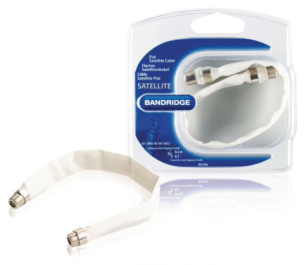 Bandridge Bvl9500 Platte Satelliet Kabel 0.2 M