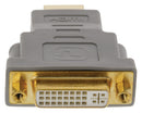 Bandridge BVP100 High Speed Hdmi Adapter Hdmi-connector - Dvi-d 24+1-pins Female Grijs