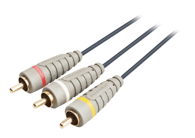 Bandridge Bvl5310 Stereo Video Kabel 10.0 M
