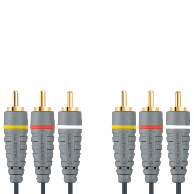 Bandridge Bvl5310 Stereo Video Kabel 10.0 M