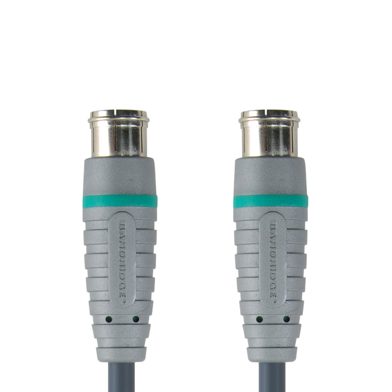 Bandridge BVL9302 Antennekabel F-male Quick - F-male Quick 2.00 M Wit
