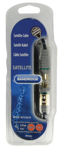Bandridge BVL9302 Antennekabel F-male Quick - F-male Quick 2.00 M Wit