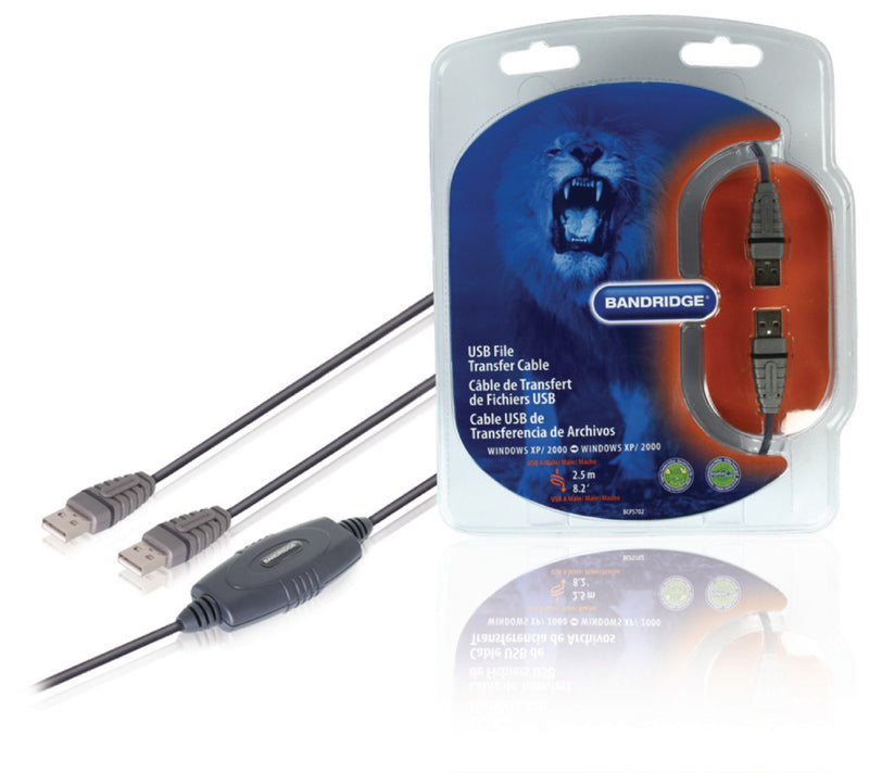 Bandridge Bcp5702 Usb Bestandsoverdracht Kabel 2.5 M