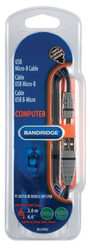 Bandridge BCL4902 Usb Micro-b Kabel 2.0 M