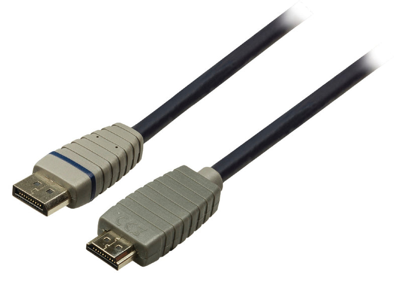 Bandridge BCL2702 Displayport Kabel Displayport Male - Hdmi-connector 2.00 M Blauw