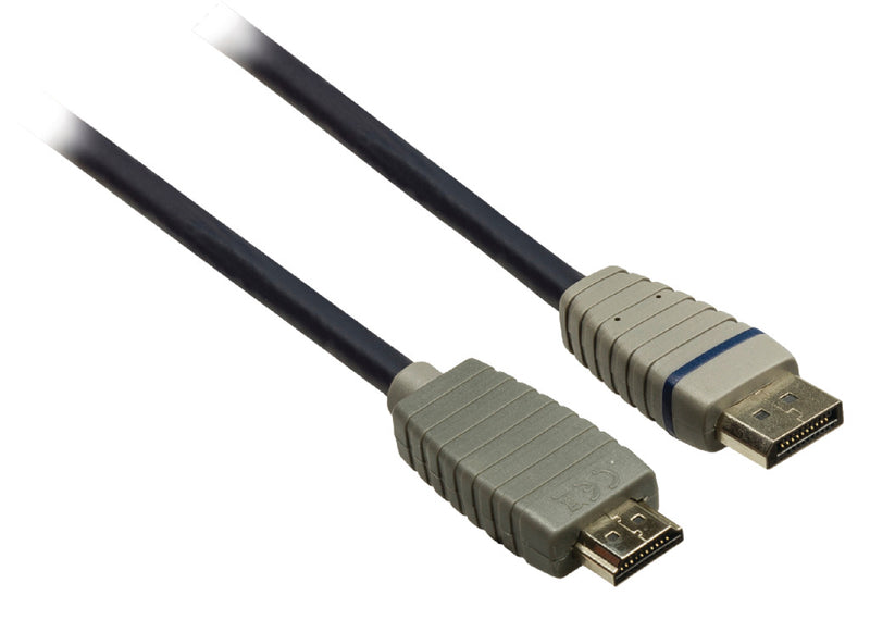 Bandridge BCL2702 Displayport Kabel Displayport Male - Hdmi-connector 2.00 M Blauw