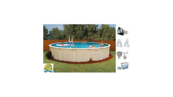 Interline Century Opbouw/Inbouw Zwembad Rond 360cm