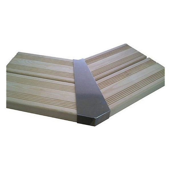 Interline Stalen Hoekverbindingen Ovaal 45 mm 8 Stuks