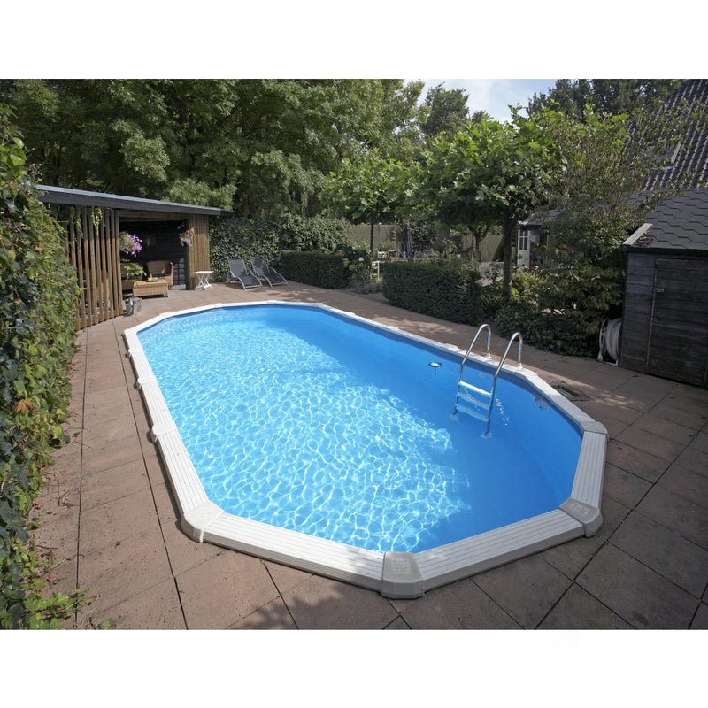 Interline Sunlake Opbouw/Inbouw Zwembad Ovaal 610x360x132 cm