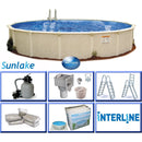 Interline Sunlake Opbouw/Inbouw Zwembad Rond 550cm