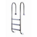 Interline Bali Eenzijdige Trap met 3 Treden voor Inbouwzwembaden RVS