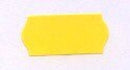 Etiket 2612 fluor geel permanent 6 rol a 1500 stuks