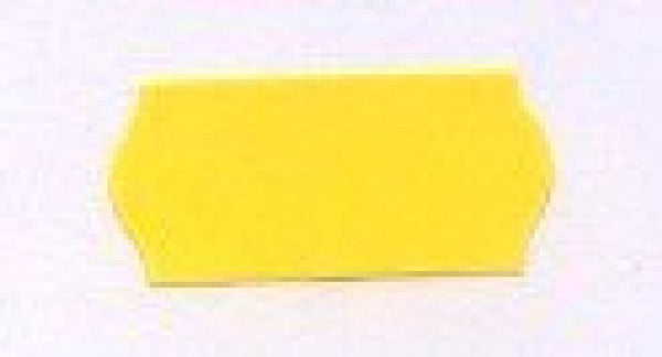 Etiket 2612 fluor geel permanent 6 rol a 1500 stuks