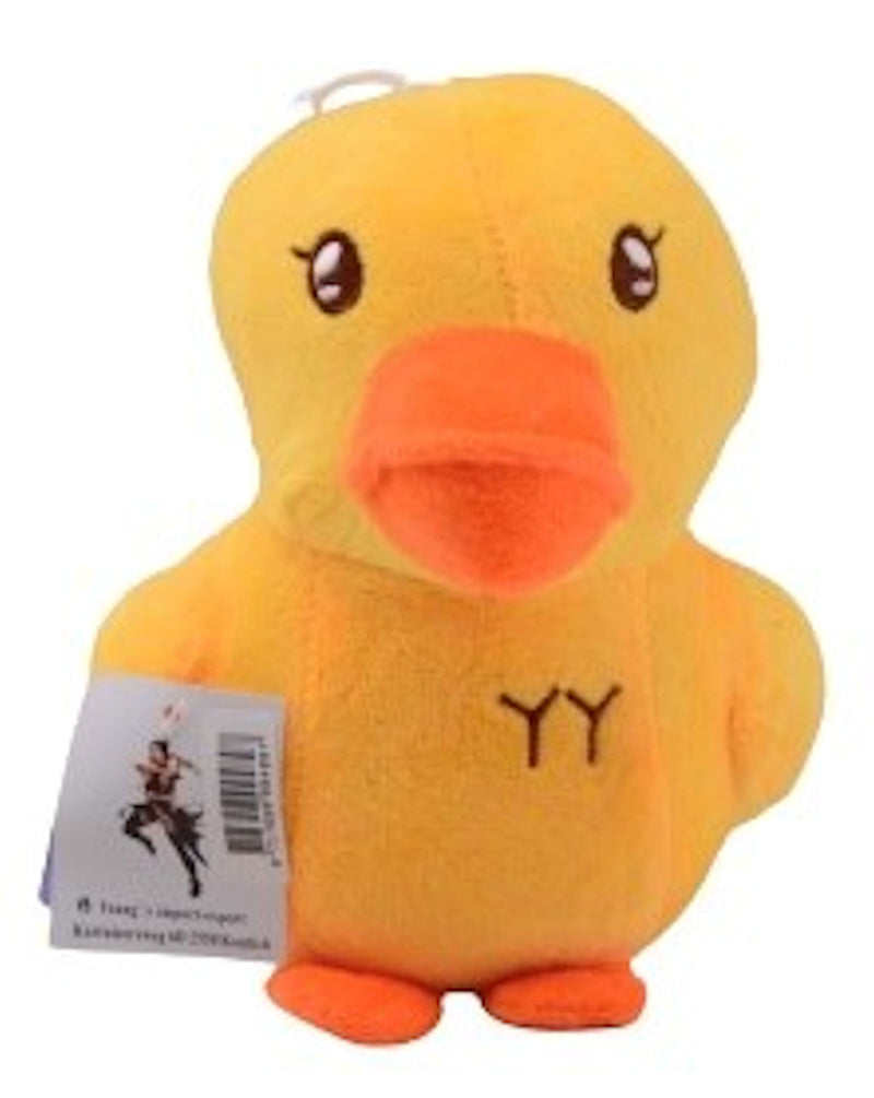 Pluche Eendje +/- 15cm met zuignap