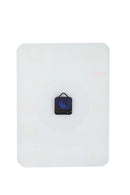 NeXtime NE-3022 Wandklok 40x30cm Glas, Zwart, 'Wall Pad'