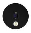 NeXtime NE-8161 Wandklok Dia. 43 X 4.2 Cm, Glas, Zwart, 'Romana'