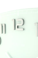 NeXtime NE-8816WI Wandklok 30 X 30 X 3.5 Cm, Glas, Wit, 'Classy Square'