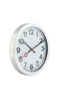 NeXtime NE-3998AR Wandklok Dia. 19 Cm, Geborsteld Aluminium, 'Station'